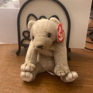 Almond beanie baby